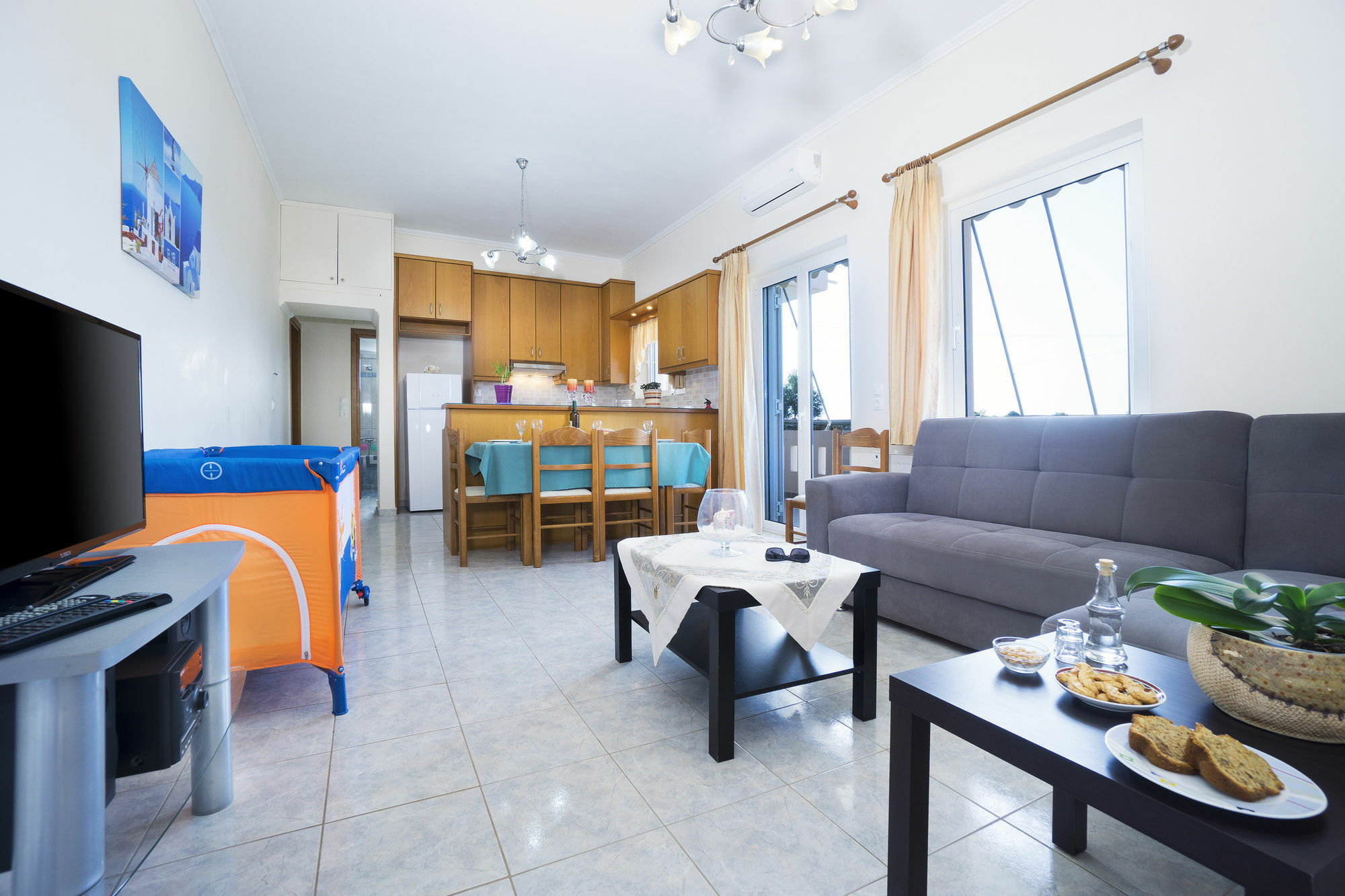 Skamagkas G. Apartments Stavrós Екстериор снимка